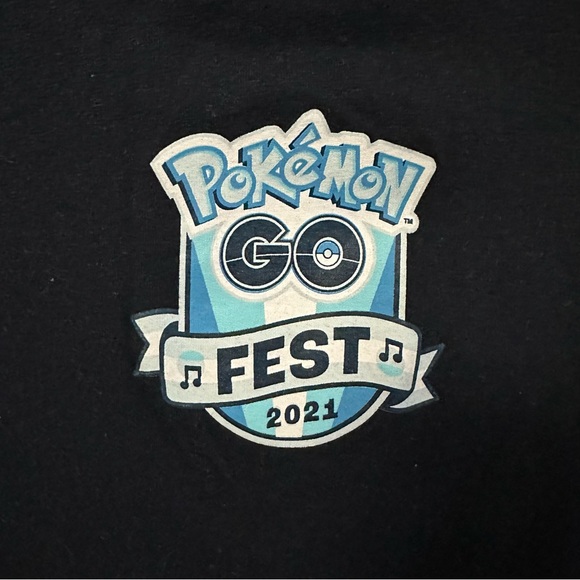 Pokémon Go Fest 2021 Tee XL - Picture 5 of 6